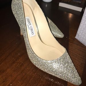 Jimmy Choo Champagne Romy Size 39